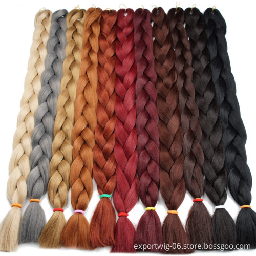 Jumbo Braiding Hair 82inch Synthetic Jumbo Braids crochet expression braiding hair crochet attachment hair expression